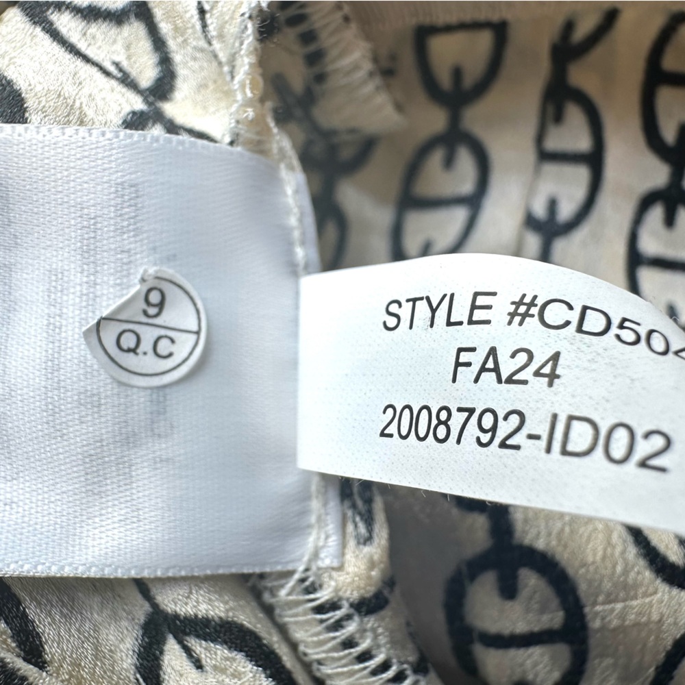 J. Crew NWT 6 Pleated Maxi Skirt in Vintage Links Print - Picture 15 of 15